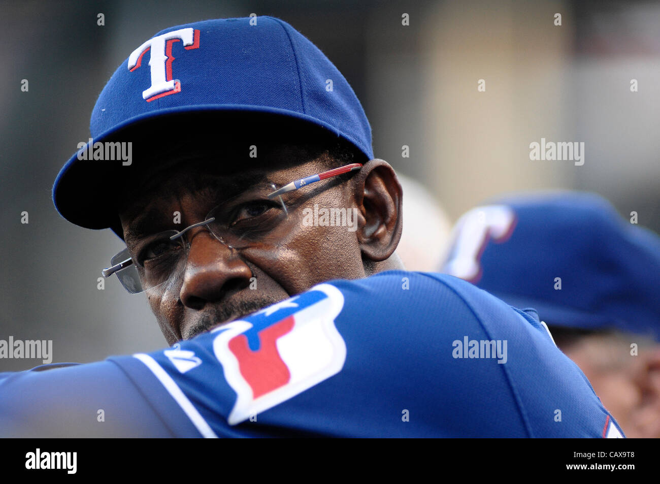 Texas rangers manager ron washington hi-res stock photography and images -  Alamy