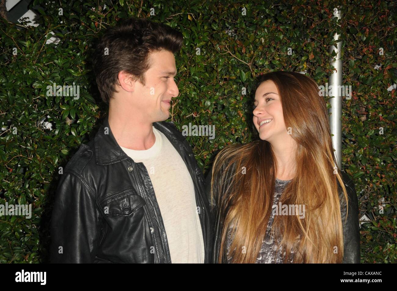 Daren Kagasoff, Shailene Woodley at arrivals for ABC Family Upfronts Presentation, The Sayers Club, Los Angeles, CA May 1, 2012. Photo By: Dee Cercone/Everett Collection Stock Photo