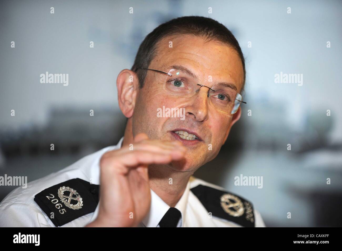 Assistant Chief Constable of Dorset Police, Adrian Whiting. Stock Photo