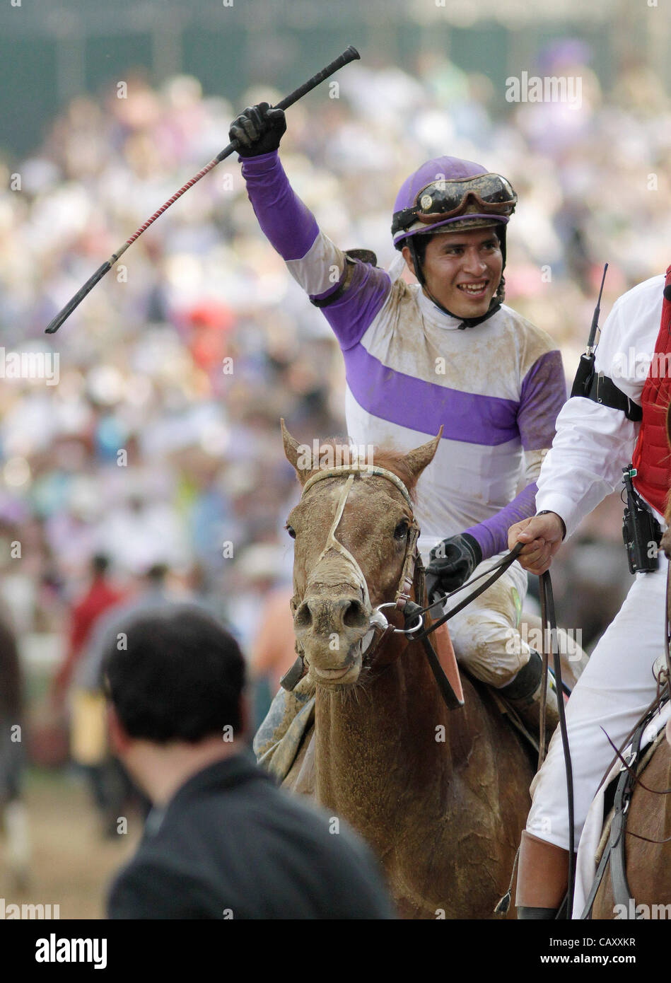 May 5, 2012 Louisvile, Kentucky, USA I'll Have Another with Mario