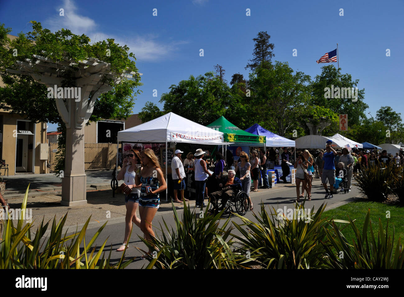 Livermore, California, USA. The Livermore Wine Country Festival, the