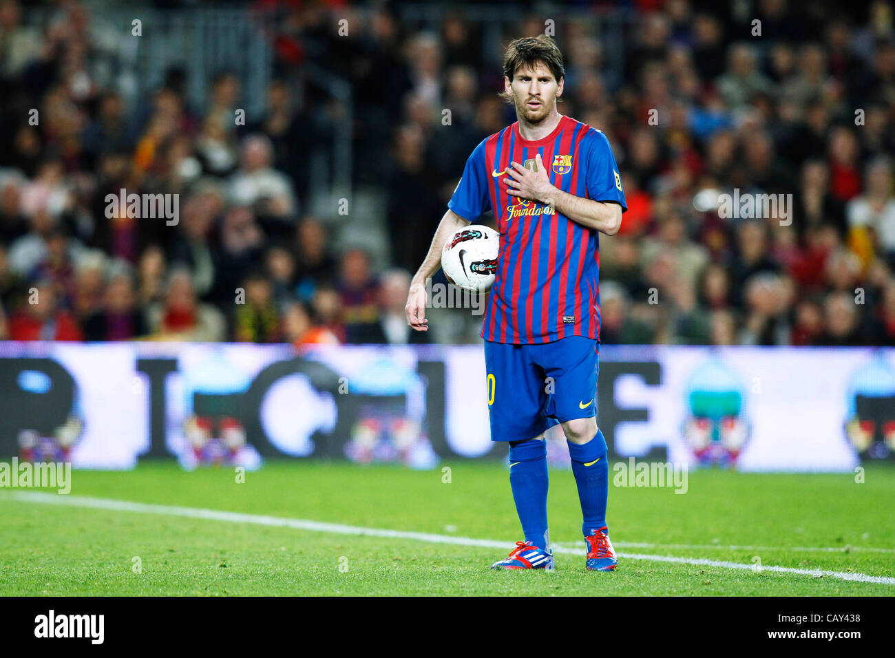 Lionel Messi (Barcelona), MAY 5, 2012 - Football / Soccer : Spanish