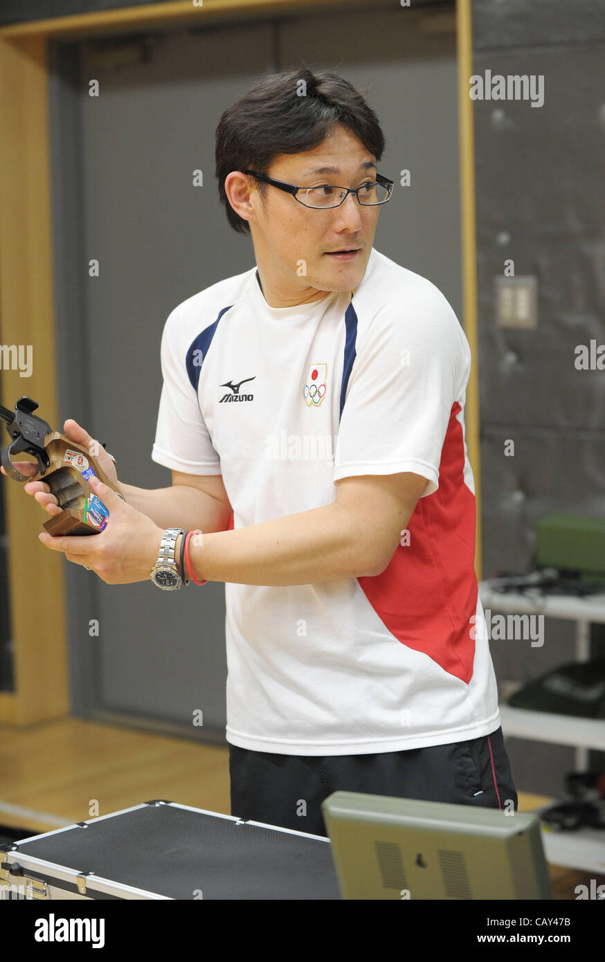 Tomoyuki Matsuda (JPN), MAY 7, 2012 Shooting Tomoyuki Matsuda open