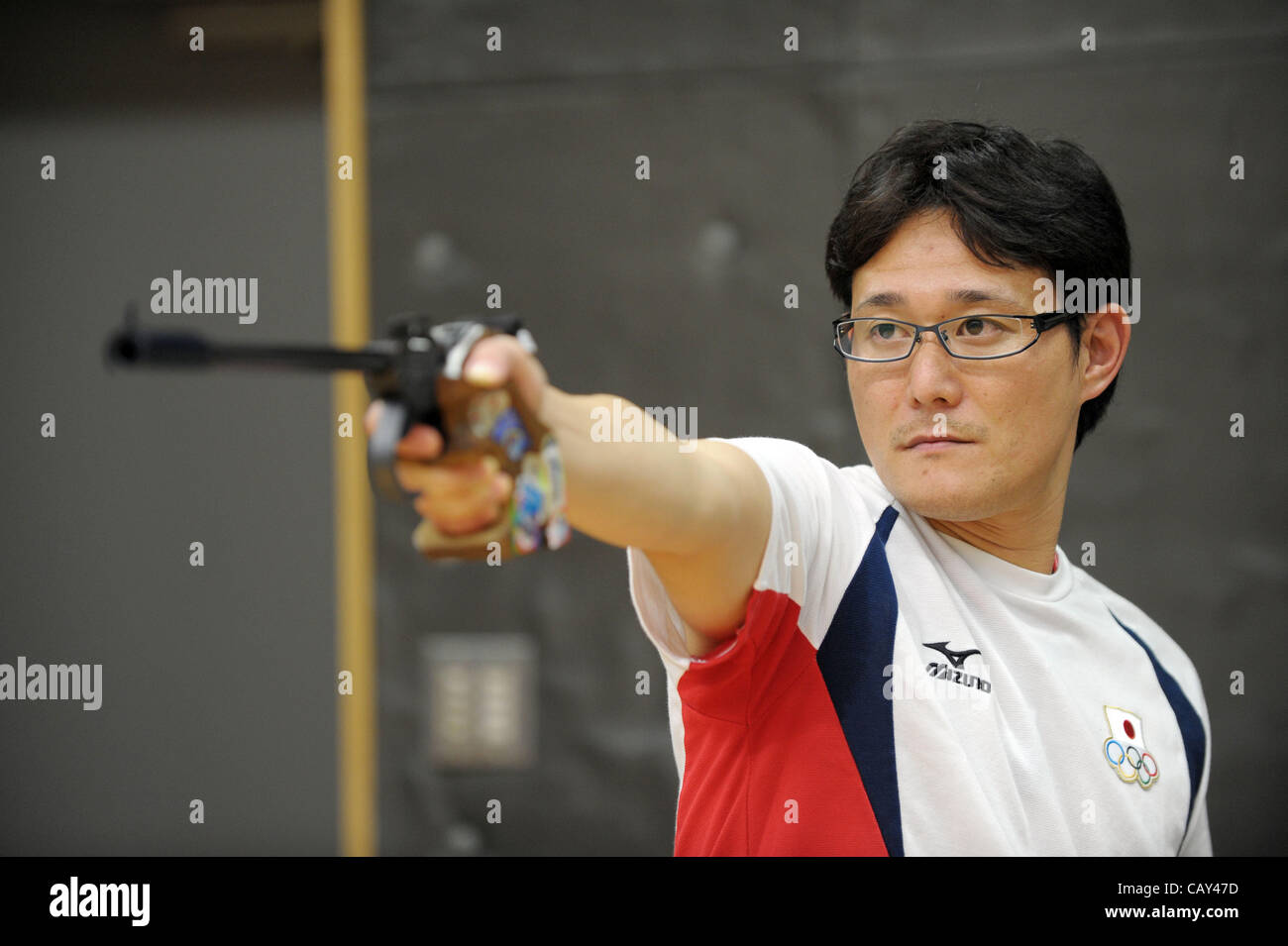 Tomoyuki Matsuda (JPN), MAY 7, 2012 Shooting Tomoyuki Matsuda open