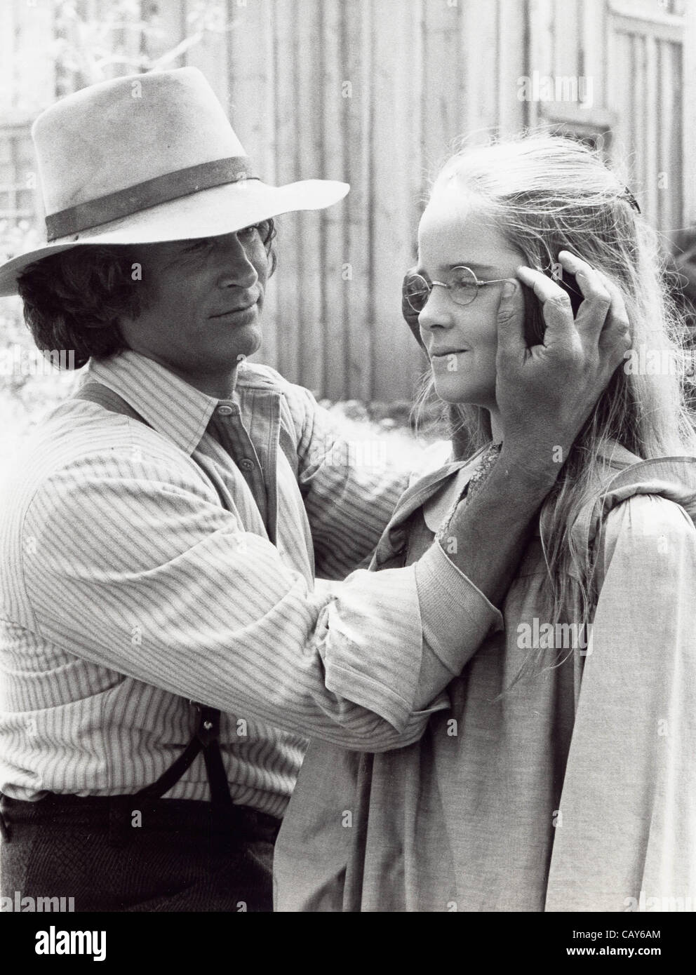 MICHAEL LONDON with Melissa Sue Anderson.Four Eyes on Little House on the Prairie.Supplied by   Photos inc.(Credit Image: Â© Supplied By Globe Photos Inc/Globe Photos/ZUMAPRESS.com) Stock Photo