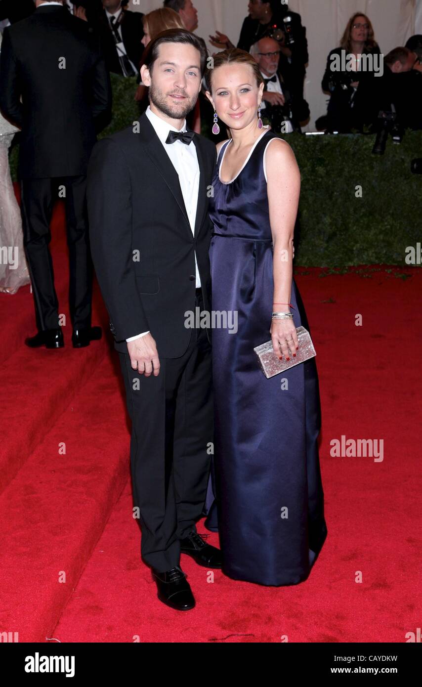 Toby Maguire, Jennifer Meyer at arrivals for Schiaparelli and Prada ...