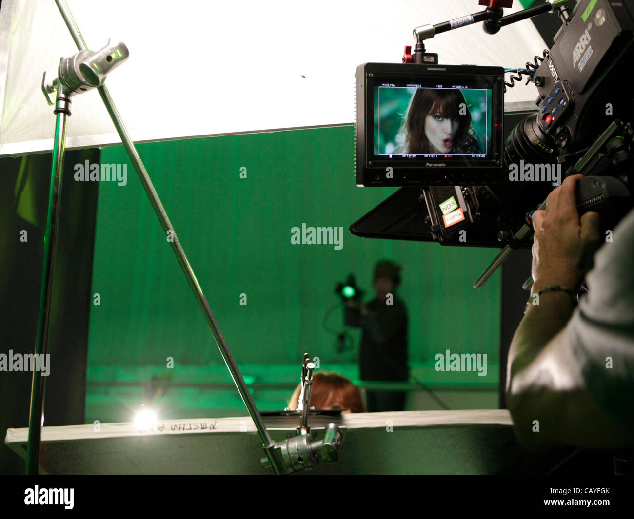 Actress Singer Bella Thorne and Zendaya of Disneys Shake it Up on her  Video Shoot in Los Angeles.@Brian LoweZuma Press Stock Photo - Alamy