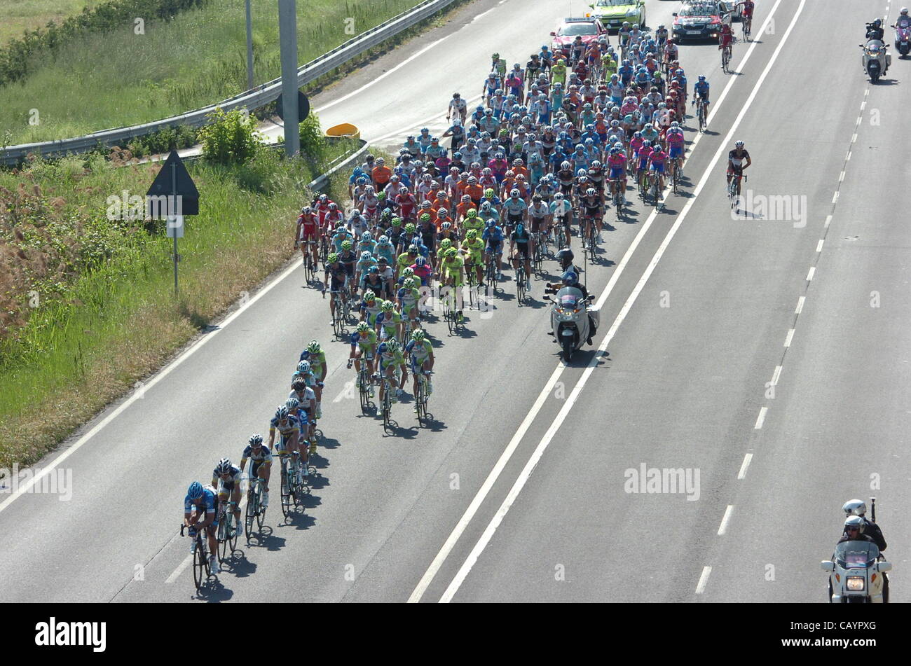 2012, Giro d'Italia, tappa 05 Modena - Fano Stock Photo