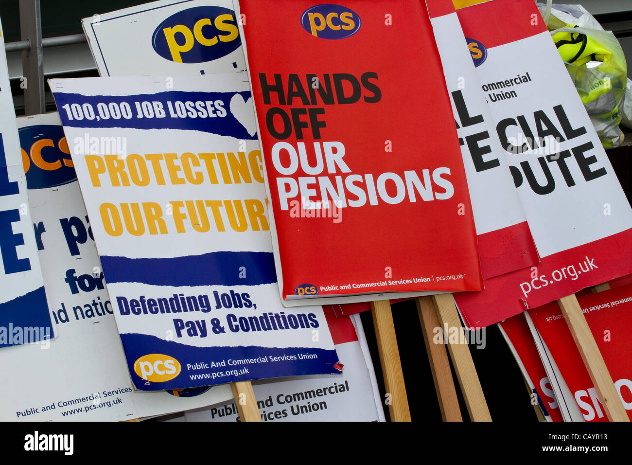 Health and Safety Executive Strikers in Official Dispute Picketing HSE