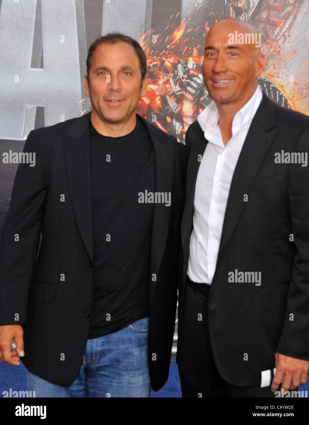 Dante Jimenez, Michael Meldman at arrivals for BATTLESHIP Premiere
