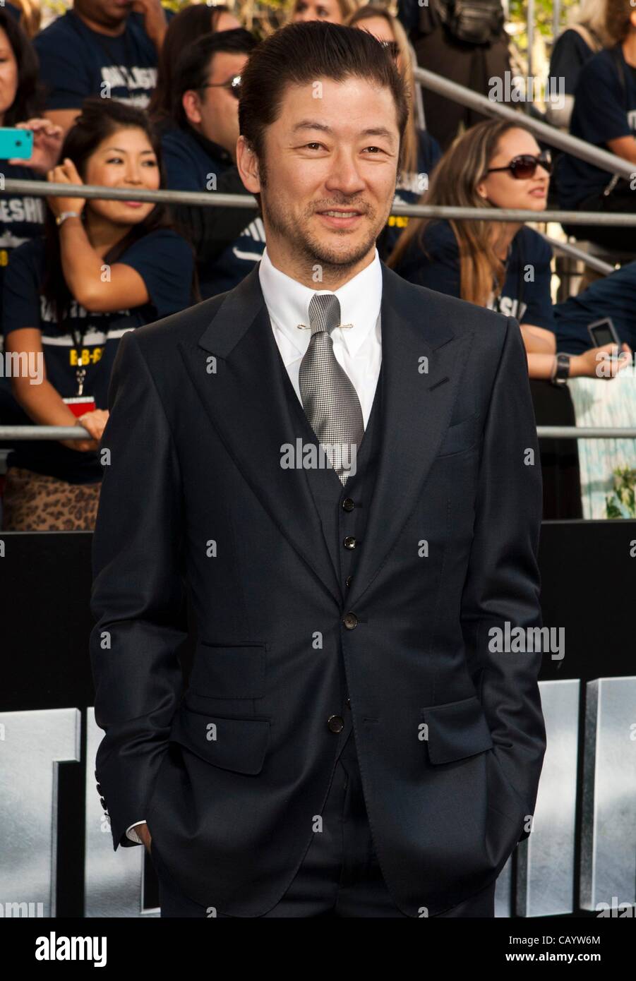 Tadanobu Asano at arrivals for BATTLESHIP Premiere, Nokia Theatre at L
