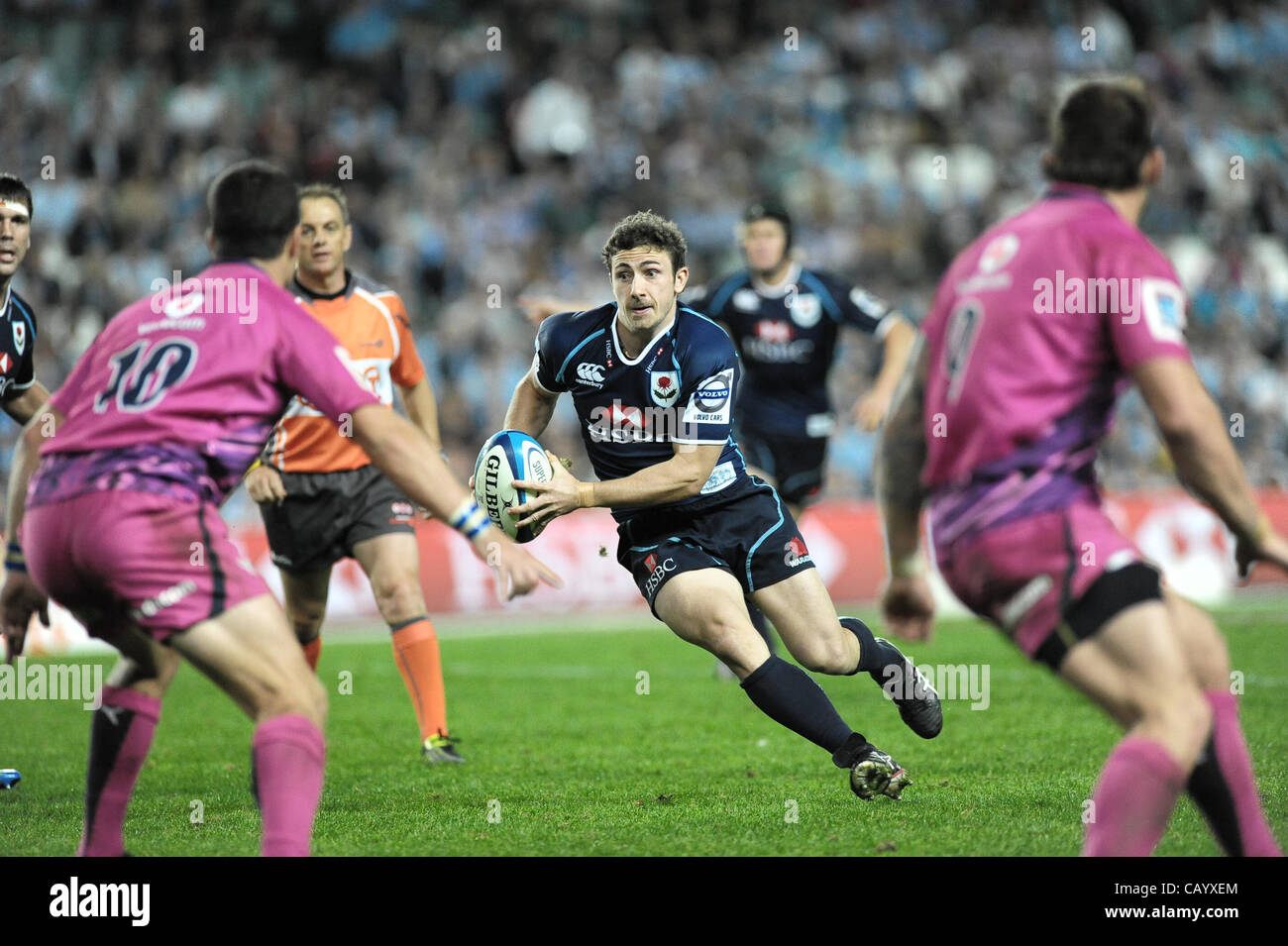 11.05.2012 Sydney, Australia.Waratahs Scottish scrum half Brendan