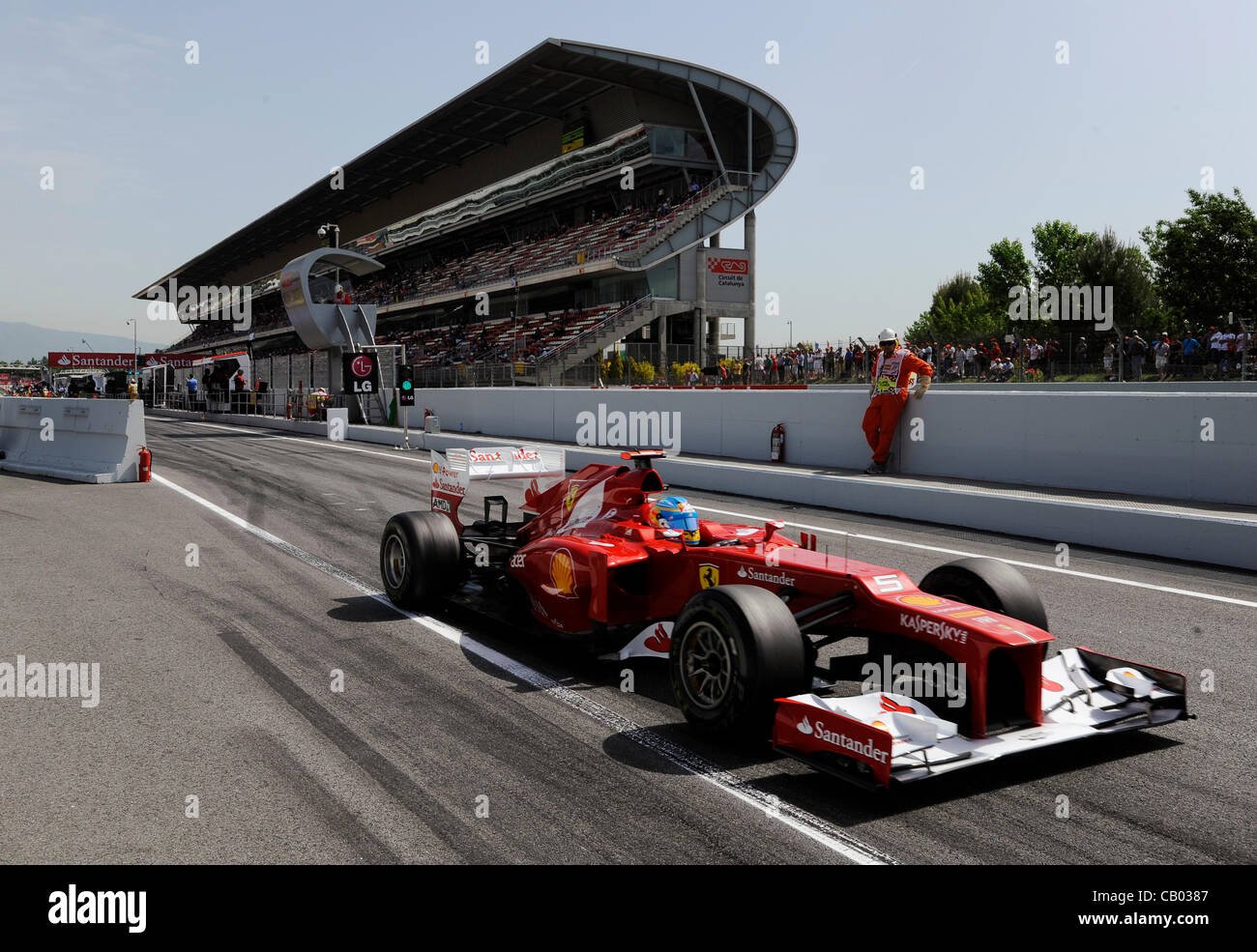 12.05.2012, Motorsport, Formula1, Spanish Grand Prix on the Circuit de ...