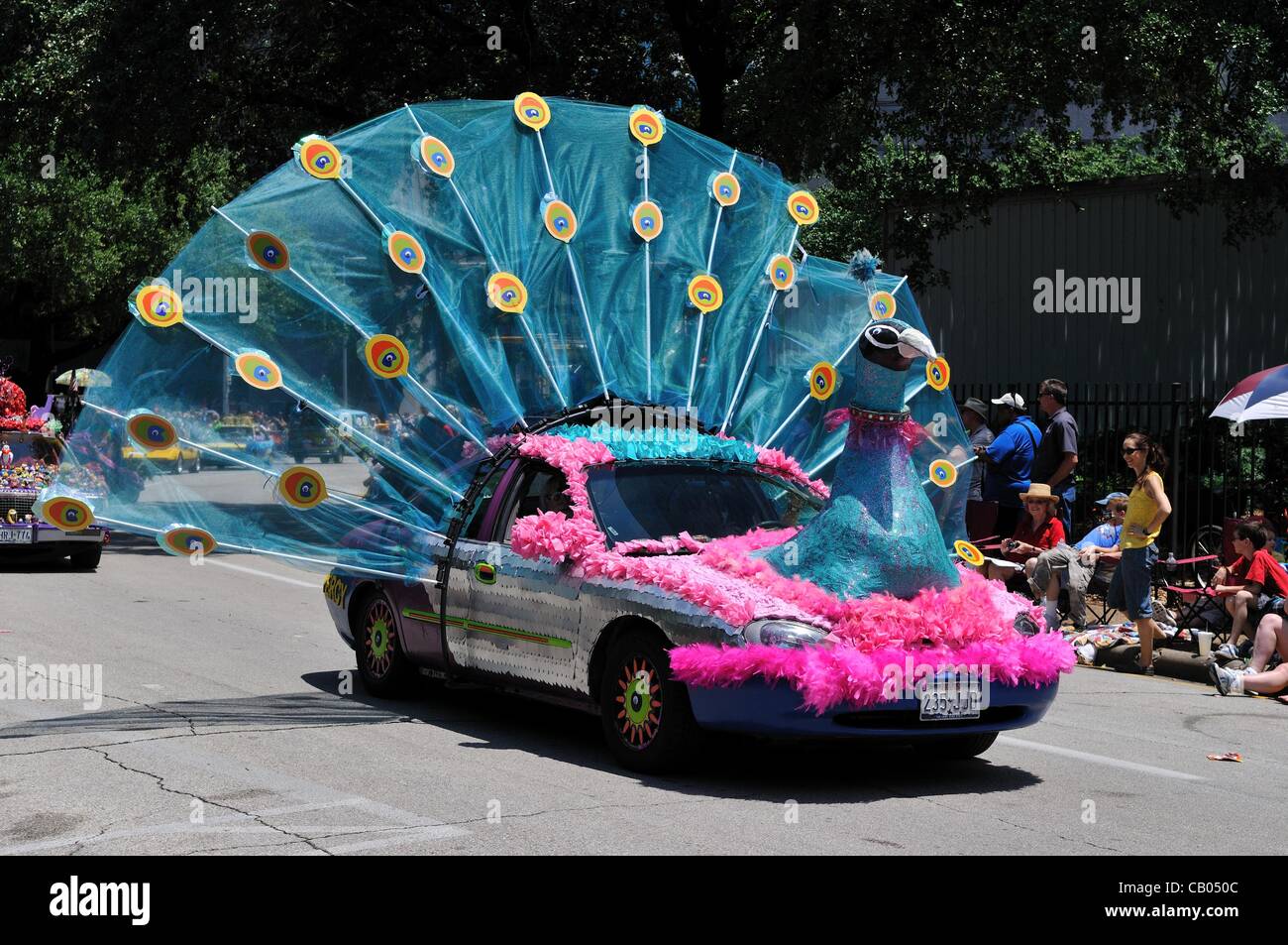 Annual Art Car Parade held in downtown Houston, Texas, USA