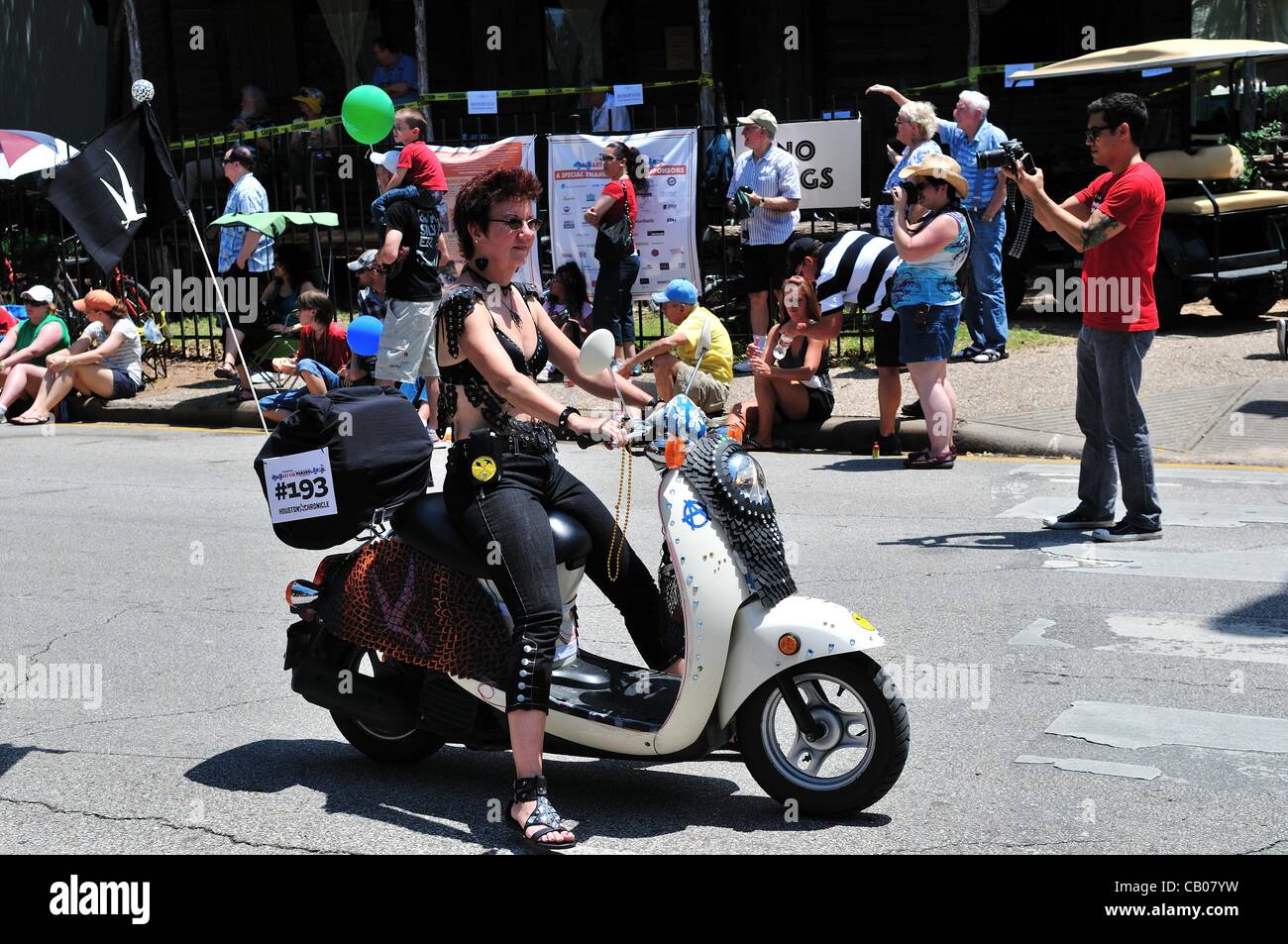 Annual Art Car Parade held in downtown Houston, Texas, USA, on May 12
