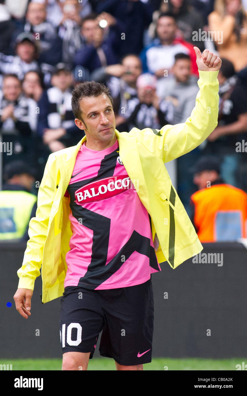 Maillot Juventus Finale Coupe D'Italie 20 Mai 2012 Alessandro DEL PIERO