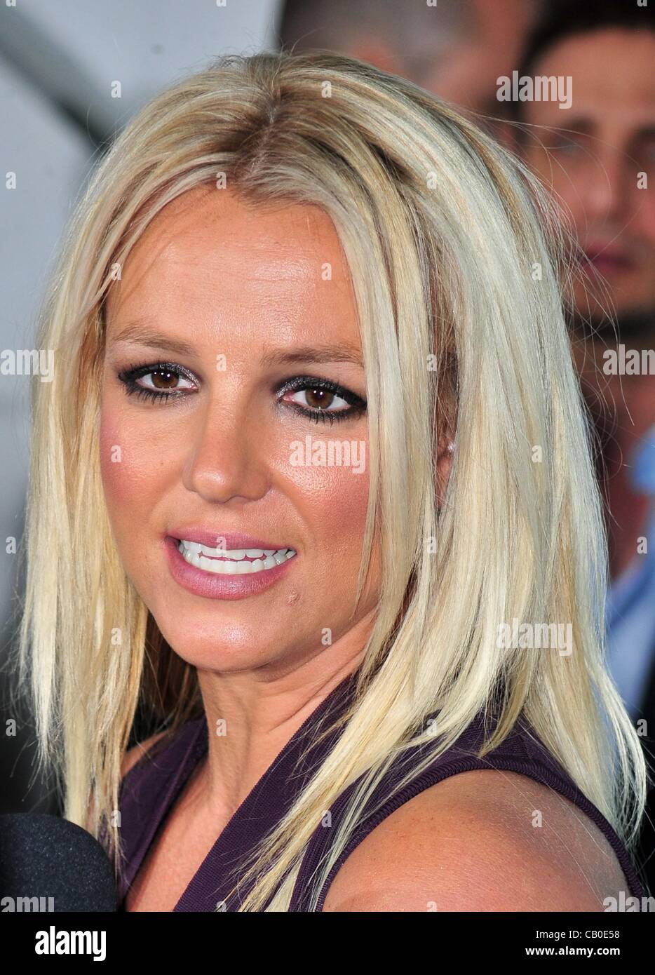 Britney Spears at arrivals for FOX Network Upfronts Presentation 2012