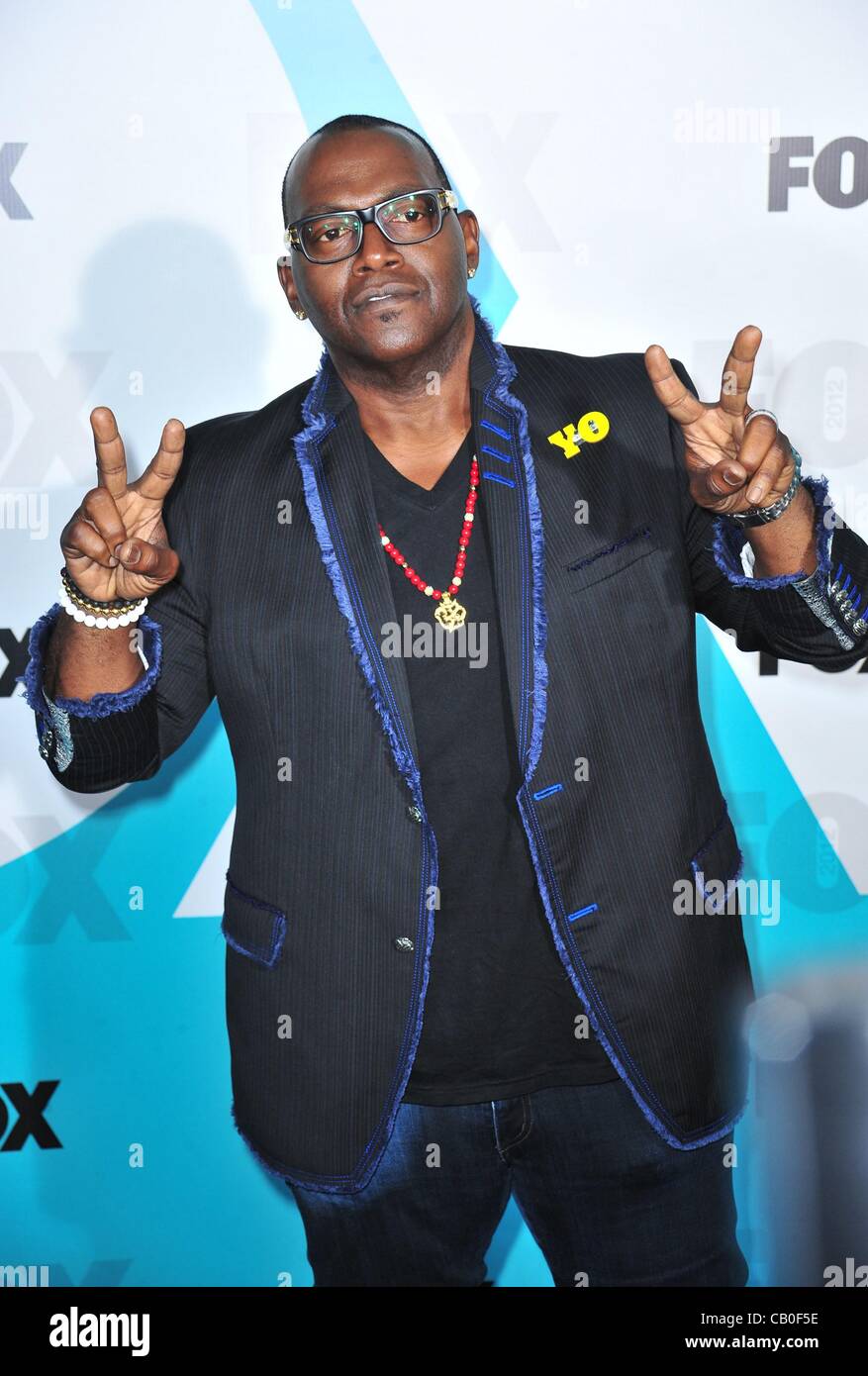Randy Jackson at arrivals for FOX Network Upfronts Presentation 2012, Wollman Rink in Central Park, New York, NY May 14, 2012. Photo By: Gregorio T. Binuya/Everett Collection Stock Photo