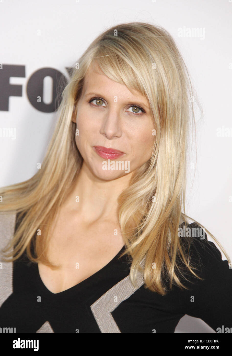 May 14, 2012 - New York, New York, U.S. - Actress LUCY PUNCH attends the 2012 Fox Upfront Presentation held at Wollman Rink in Central Park. (Credit Image: © Nancy Kaszerman/ZUMAPRESS.com) Stock Photo