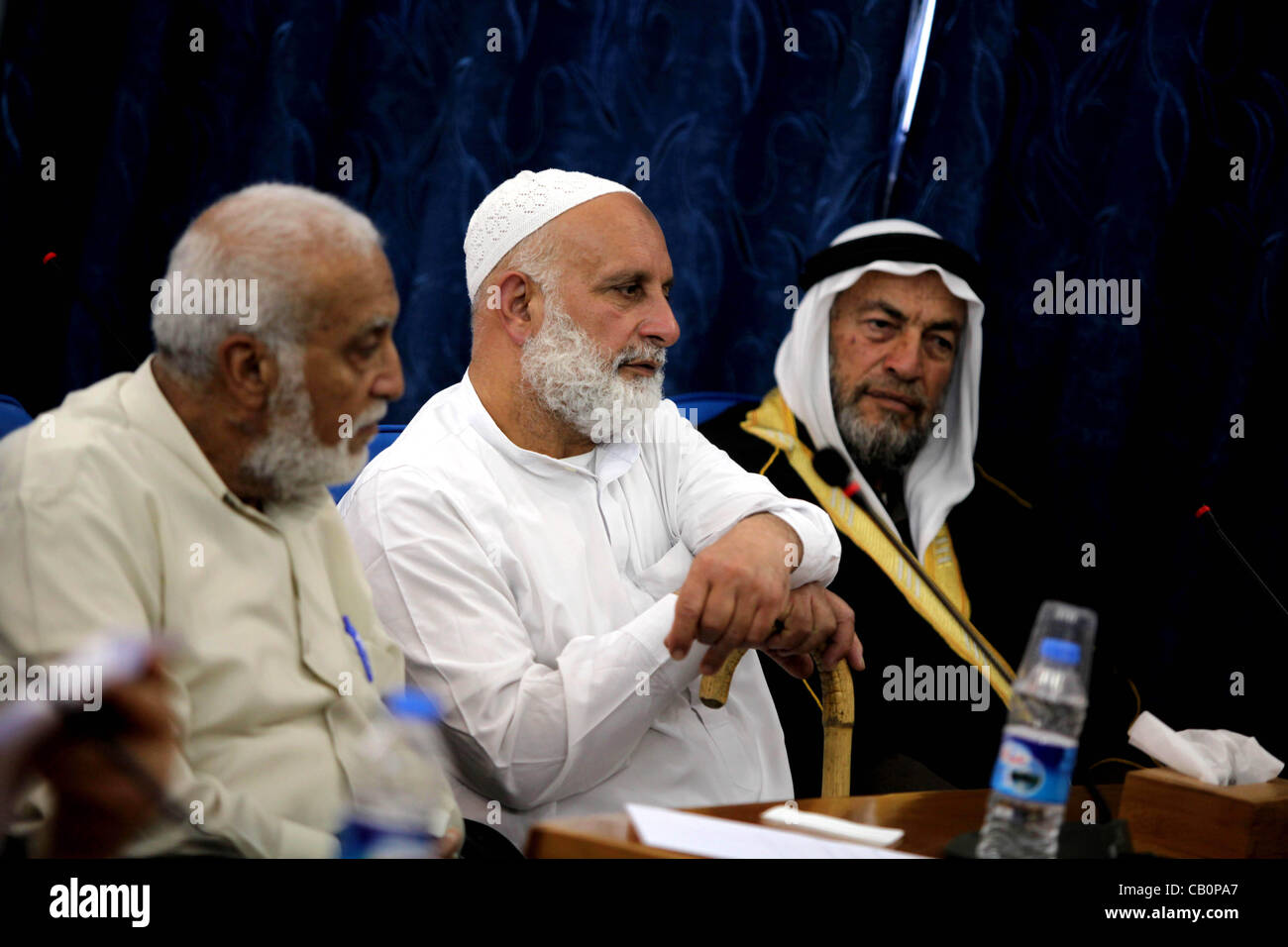 Gaza City, Gaza Strip, Palestinian Territory - Members of the