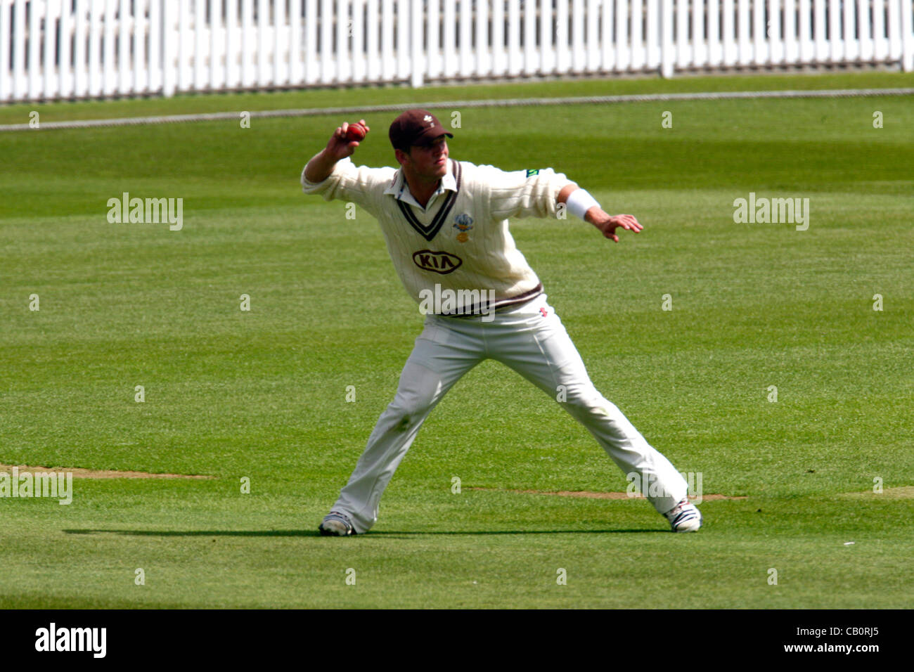 Stuart Meaker 16.05.12 The Kia Oval,London, ENGLAND: Stuart Meaker of Surrey County ...
