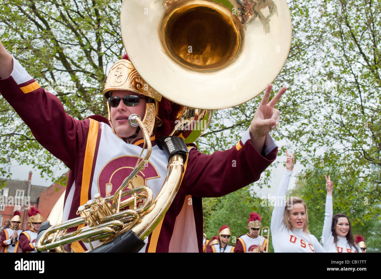 Sousaphones marching band hires stock photography and images Alamy