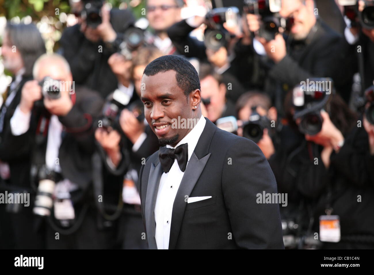 P Diddy attends the gala screening of Lawless at the 65th Cannes Film