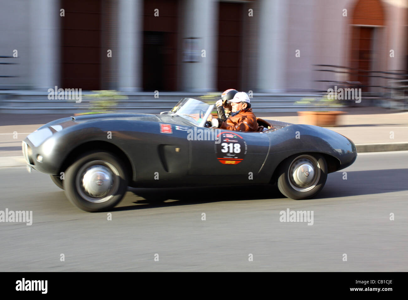 BOLOGNA, ITALY - MAY 19: Mille Miglia (1000 Miles), World famous car ...