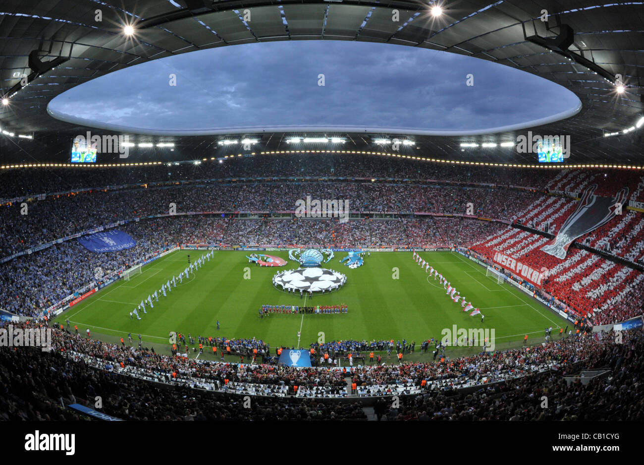 2012 UEFA Champions League Final Opening Ceremony, Allianz Arena