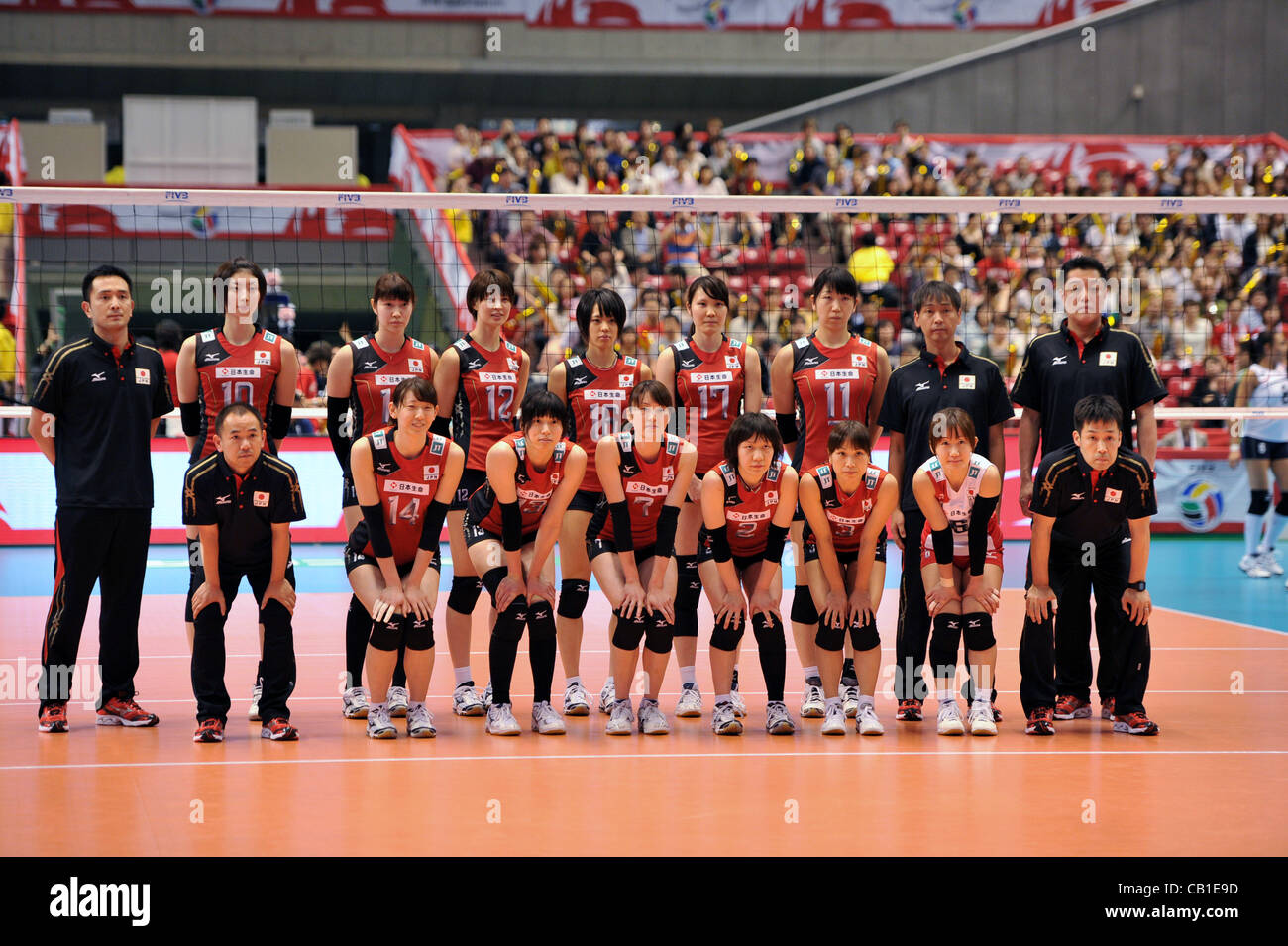 Japan Women's Volleyball Team Group (JPN), MAY 19, 2012 - Volleyball ...