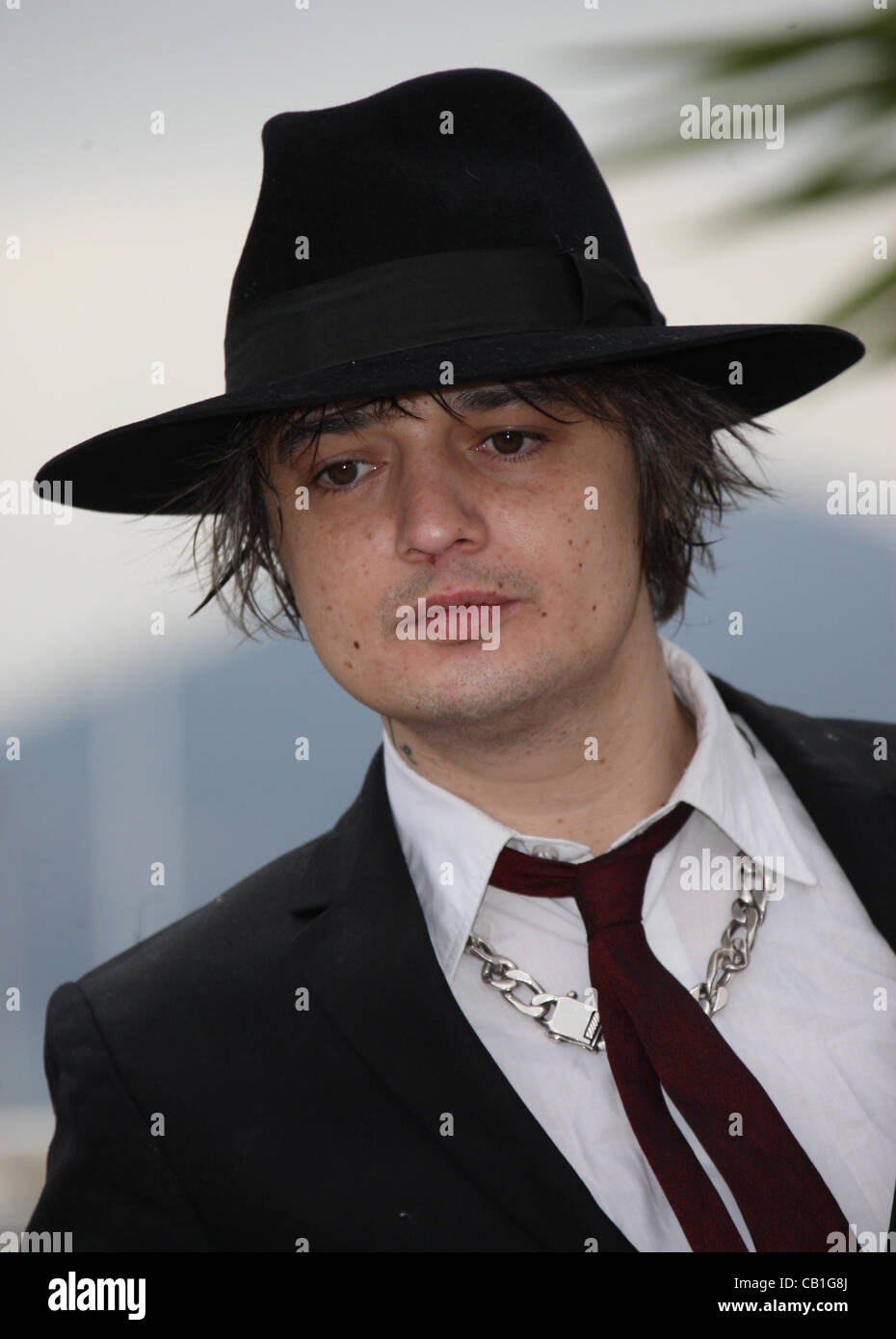 PETE DOHERTY CONFESSIONS OF A CHILD OF THE CENTURY PHOTOCALL CANNES FILM FESTIVAL 2012 PALAIS DES FESTIVAL CANNES FRANCE 20 M Stock Photo