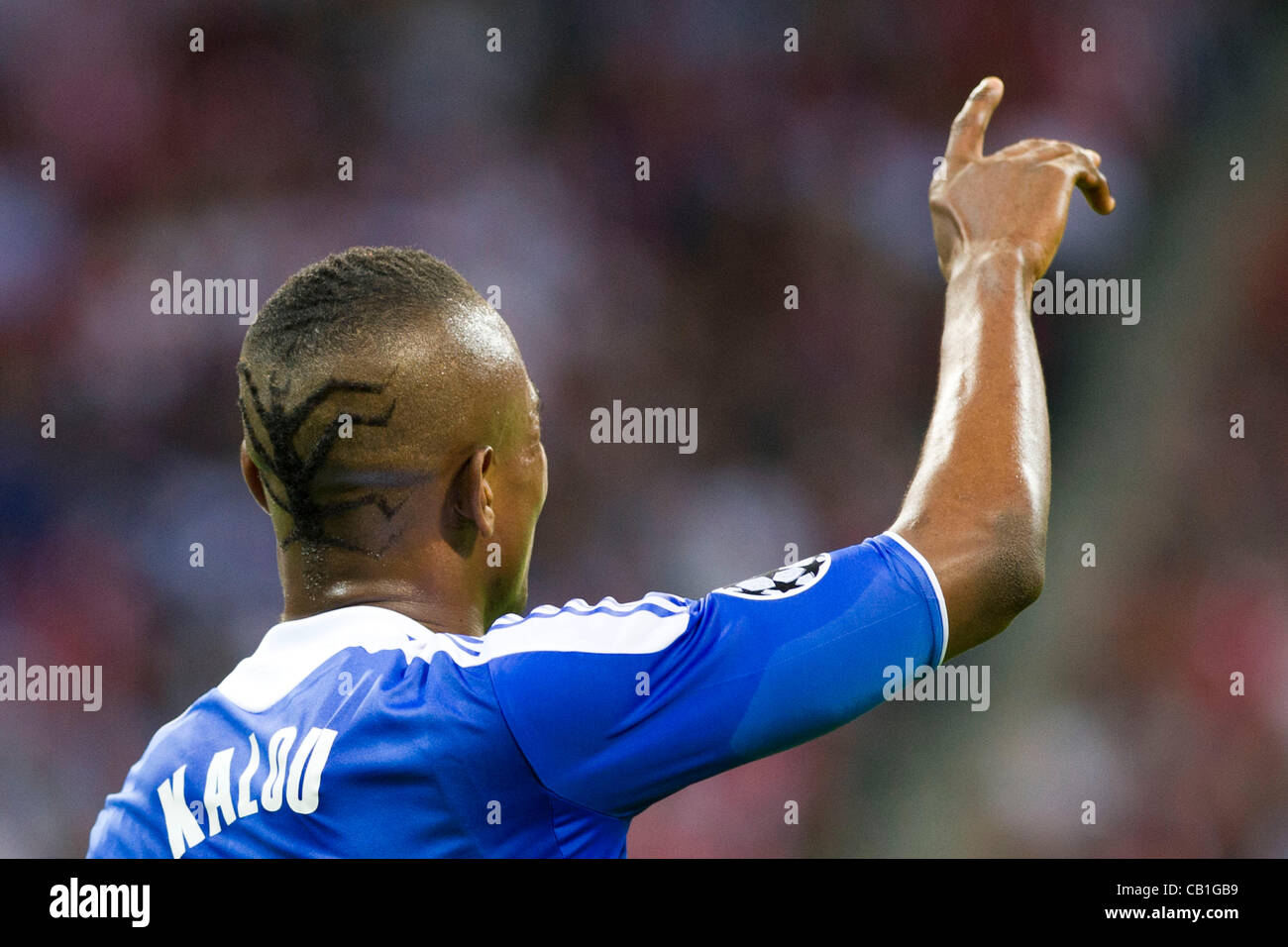 Salomon Kalou (Chelsea), MAY 19, 2012 - Football / Soccer : UEFA Champions  League 2011-2012 Final match between Bayern Munich 1-1 (PK 3-4) Chelsea at  Allianz Arena Stadium in Munchen, Germany. (Photo by aicfoto)(ITALY) [0855]  Stock Photo - Alamy