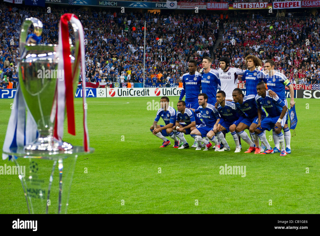 Chelsea Team Line Up Uefa High Resolution Stock Photography And Images Alamy