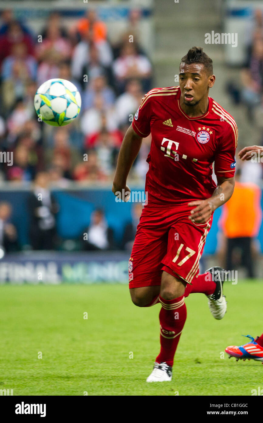 Jerome Boateng (Bayern),  MAY 19, 2012 - Football / Soccer :  UEFA Champions League 2011-2012 Final match between Bayern Munich 1-1 (PK 3-4) Chelsea at Allianz Arena Stadium in Munchen, Germany. (Photo by aicfoto)(ITALY) [0855] Stock Photo