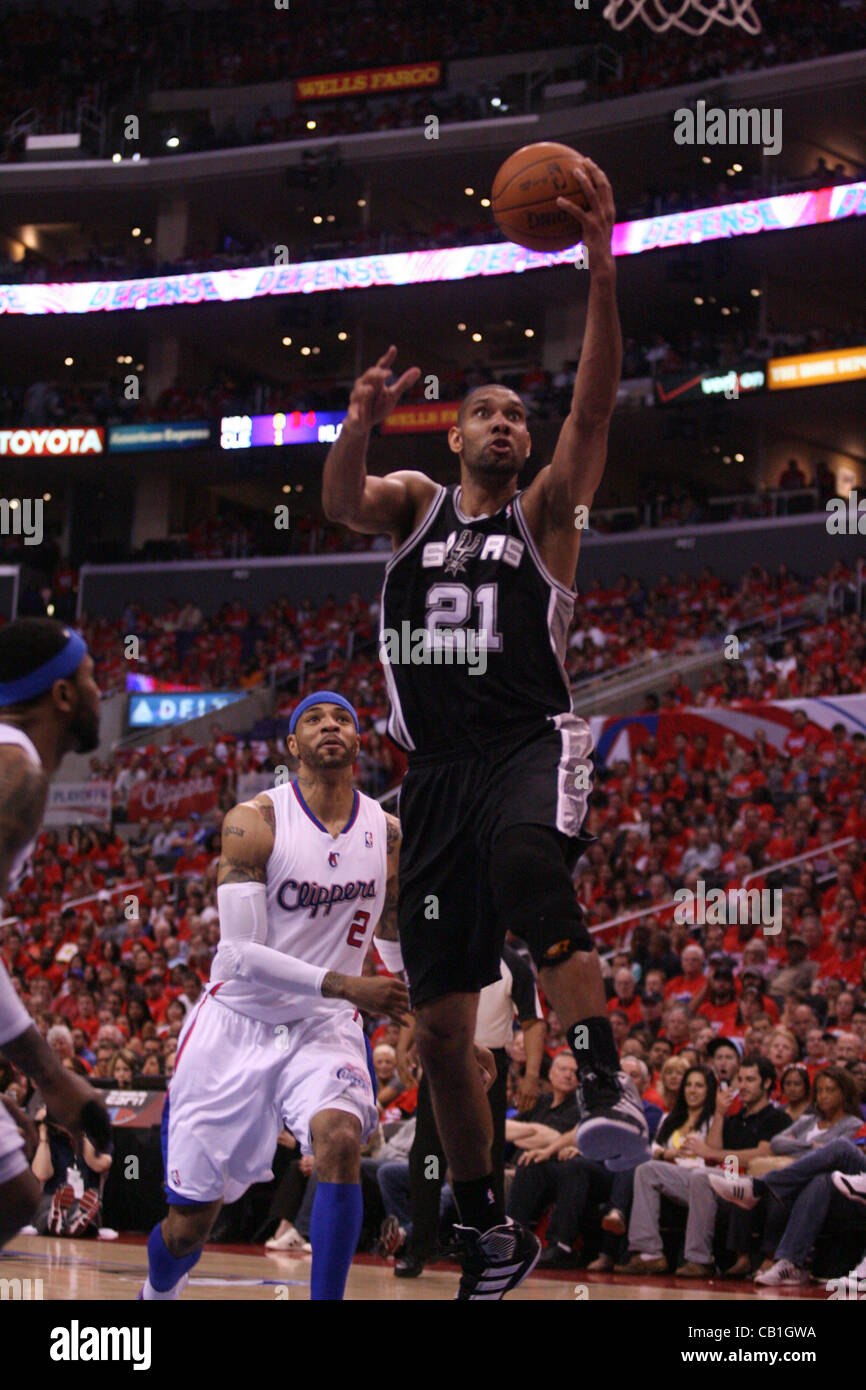19.05.2012. Staples Center, Los Angeles, California. Tim Duncan 21 of