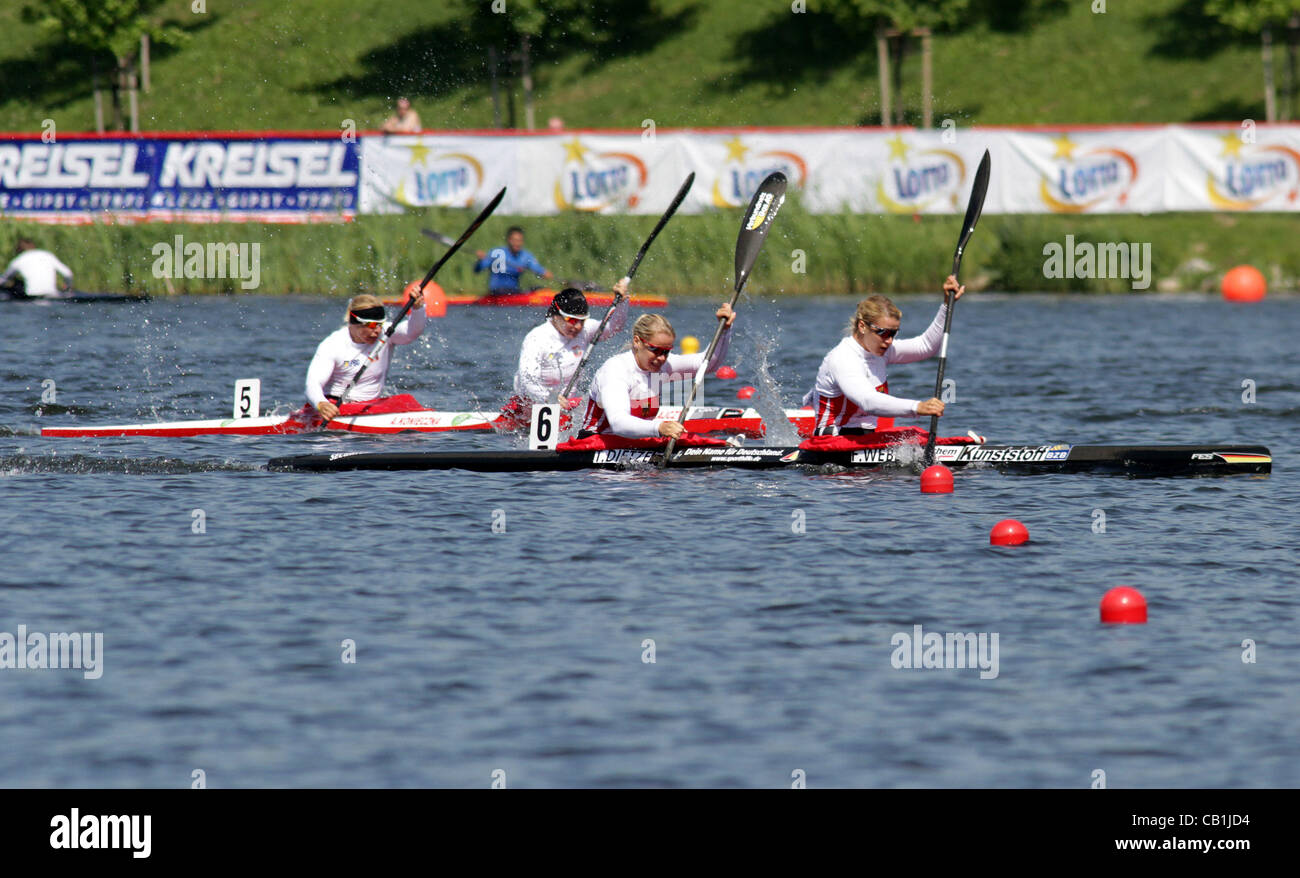 20.05.2012. Poznan, Poland, REGGATTA COURSE KAYAK WORLD CUP, ANETA ...