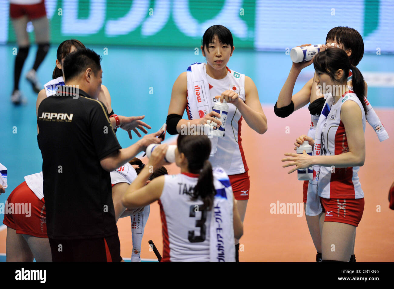Japan Women's Volleyball Team Group (JPN), MAY 20, 2012 Volleyball FIVB the Women's World