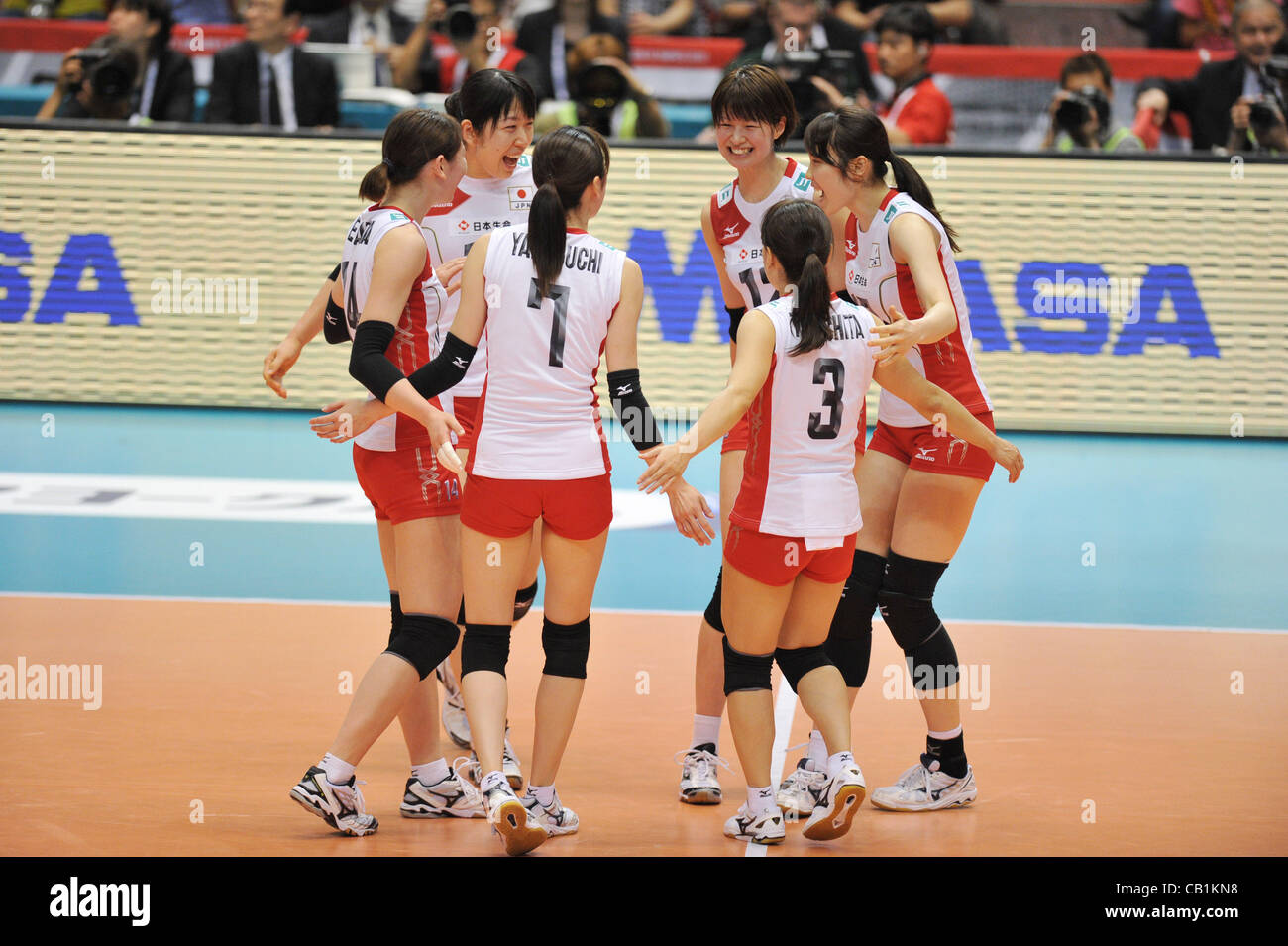 Japan Women's Volleyball Team Group (JPN), MAY 20, 2012 Volleyball FIVB the Women's World