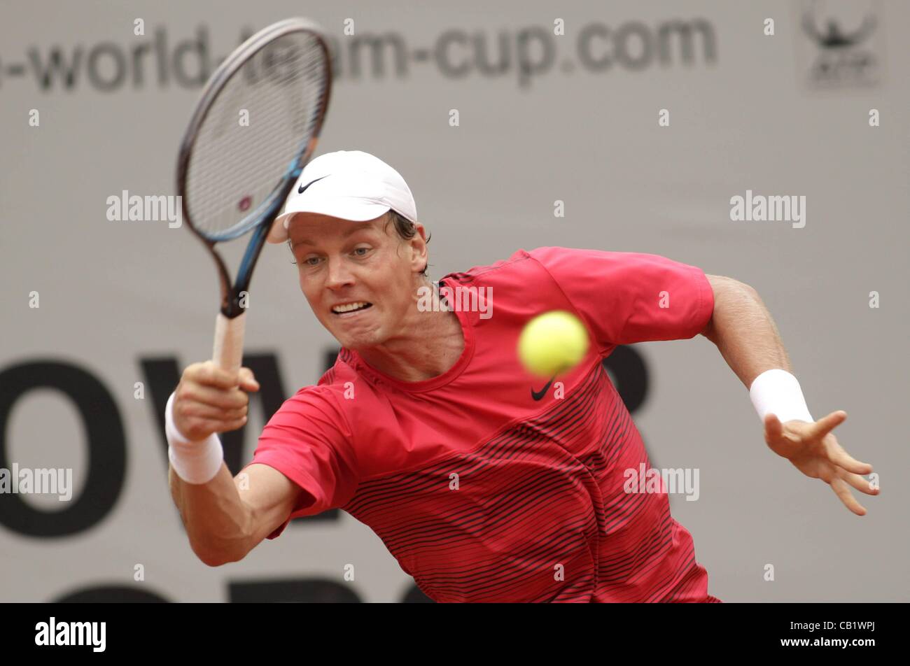 21.05.2012. Dusseldorf, Germany. Tomas Berdych Czech Republic  World team Cup Tennis WTC Dusseldorf Stock Photo