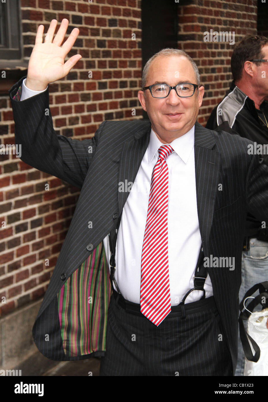 May 21, 2012 - New York, New York, U.S. - Director BARRY SONNENFELD at his appearance on 'The Late Show With David Letterman' held at the Ed Sullivan Theater. (Credit Image: © Nancy Kaszerman/ZUMAPRESS.com) Stock Photo