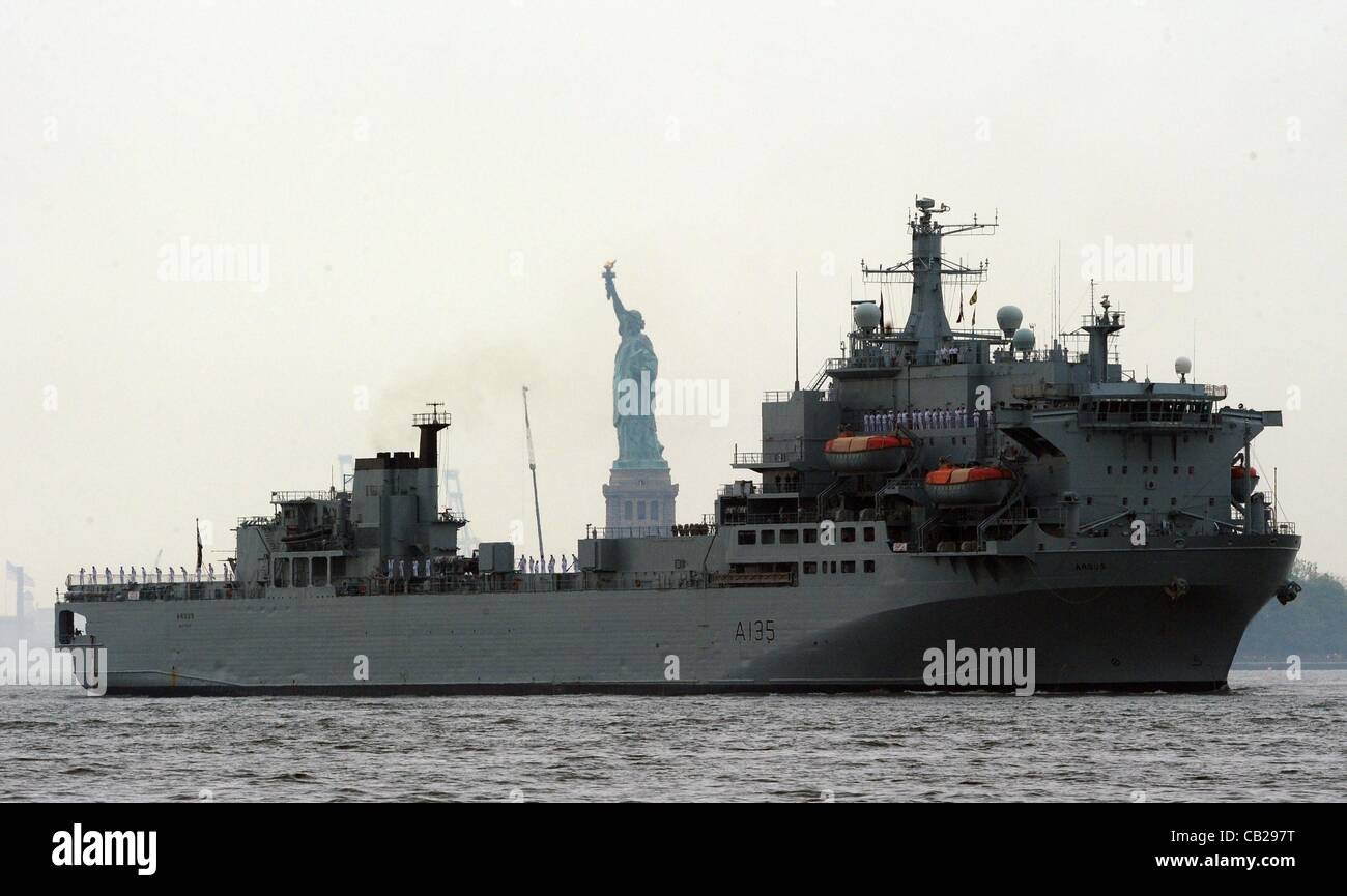 May 23, 2012 - Manhattan, New York, U.S. - The United Kingdom Ship RFA ...