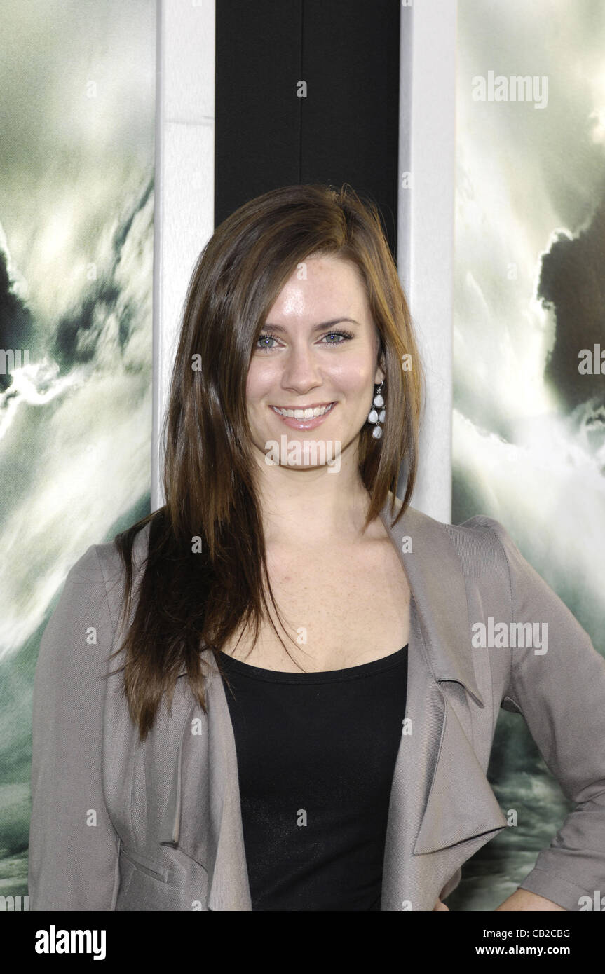 May 24, 2012 - Hollywood, California, U.S. - Katie Featherston during the premiere of the new movie from Warner Bros. Pictures CHERNOBYL DIARIES, held at the Arclight Cinerama Dome, on May 23, 2012, in Los Angeles.(Credit Image: Â© Michael Germana/Globe Photos/ZUMAPRESS.com) Stock Photo