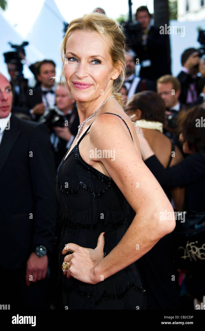 Estelle Lefebure (actress) at red carpet arrivals for film 'On The Road
