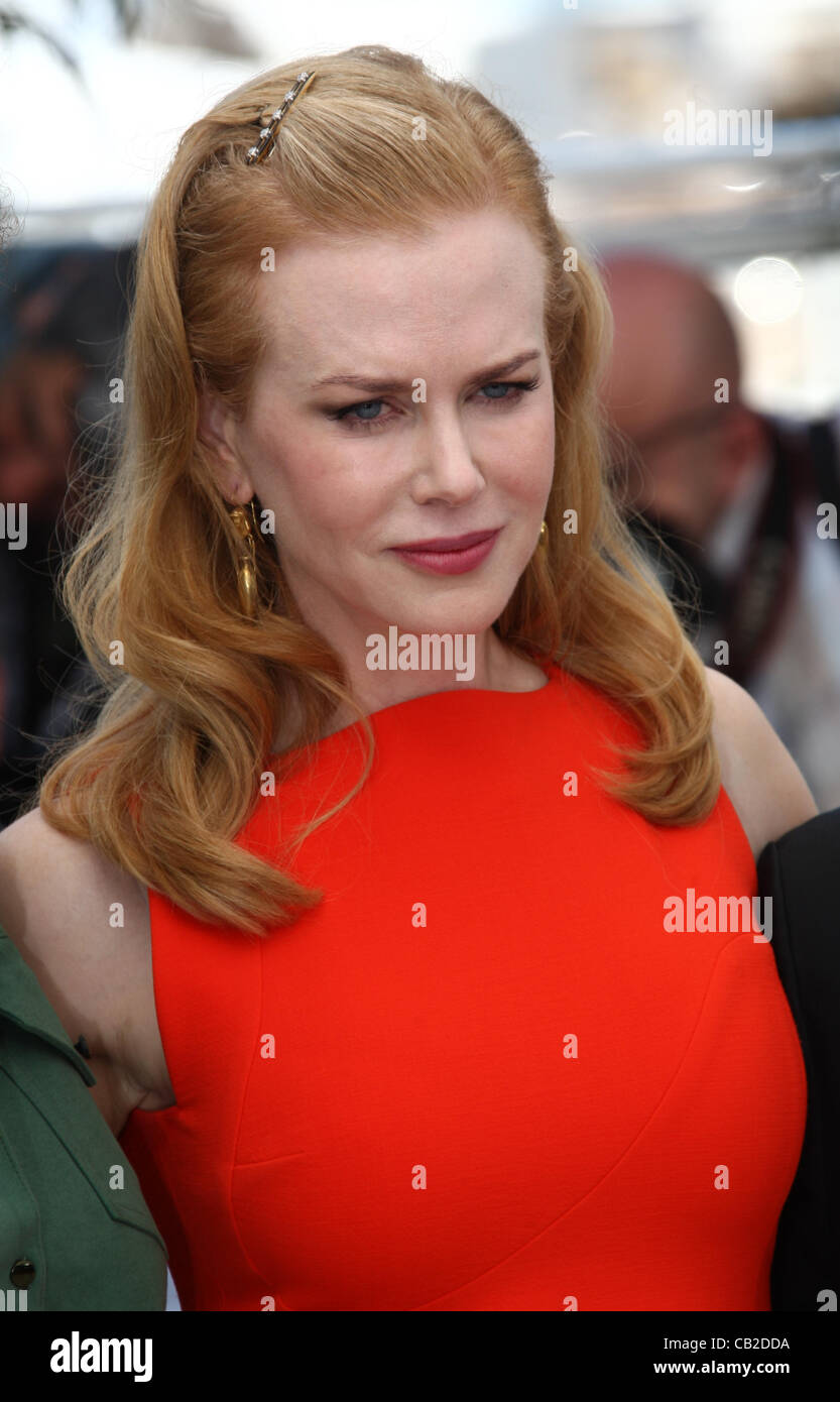 NICOLE KIDMAN THE PAPERBOY PHOTOCALL CANNES FILM FESTIVAL 2012 PALAIS DES FESTIVAL CANNES FRANCE 24 May 2012 Stock Photo