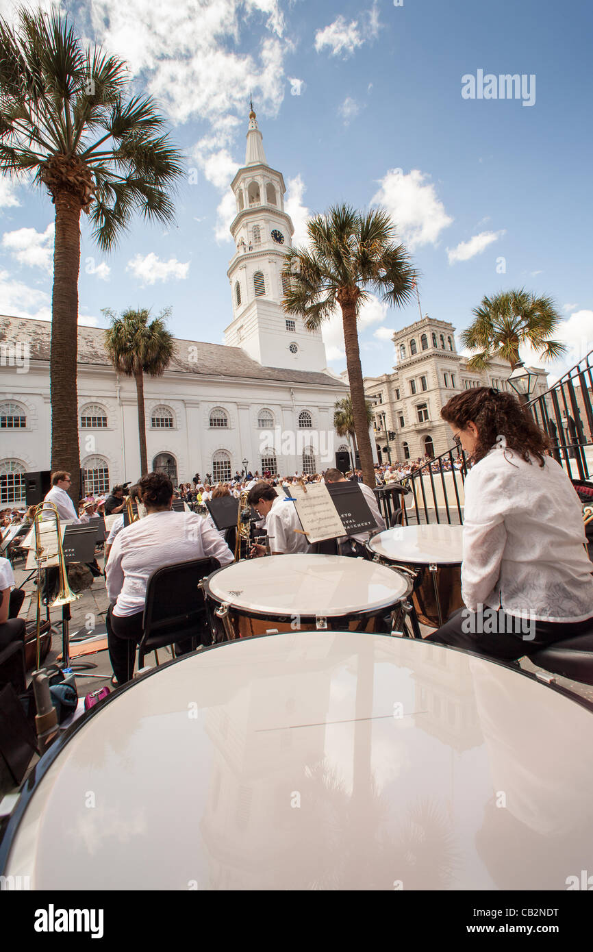 The Charleston Symphony Orchestra Brass Ensemble Plays With Historic St the-charleston-symphony-orchestra-brass-ensemble-plays-with-historic-st