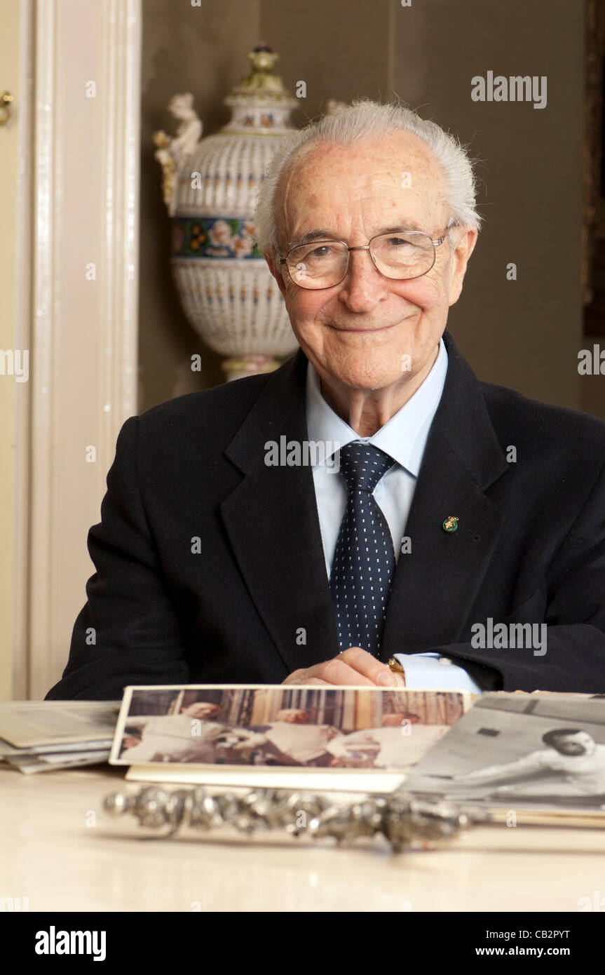 Sir. Edoardo Mangiarotti house, memories of a lifetime sport Stock Photo