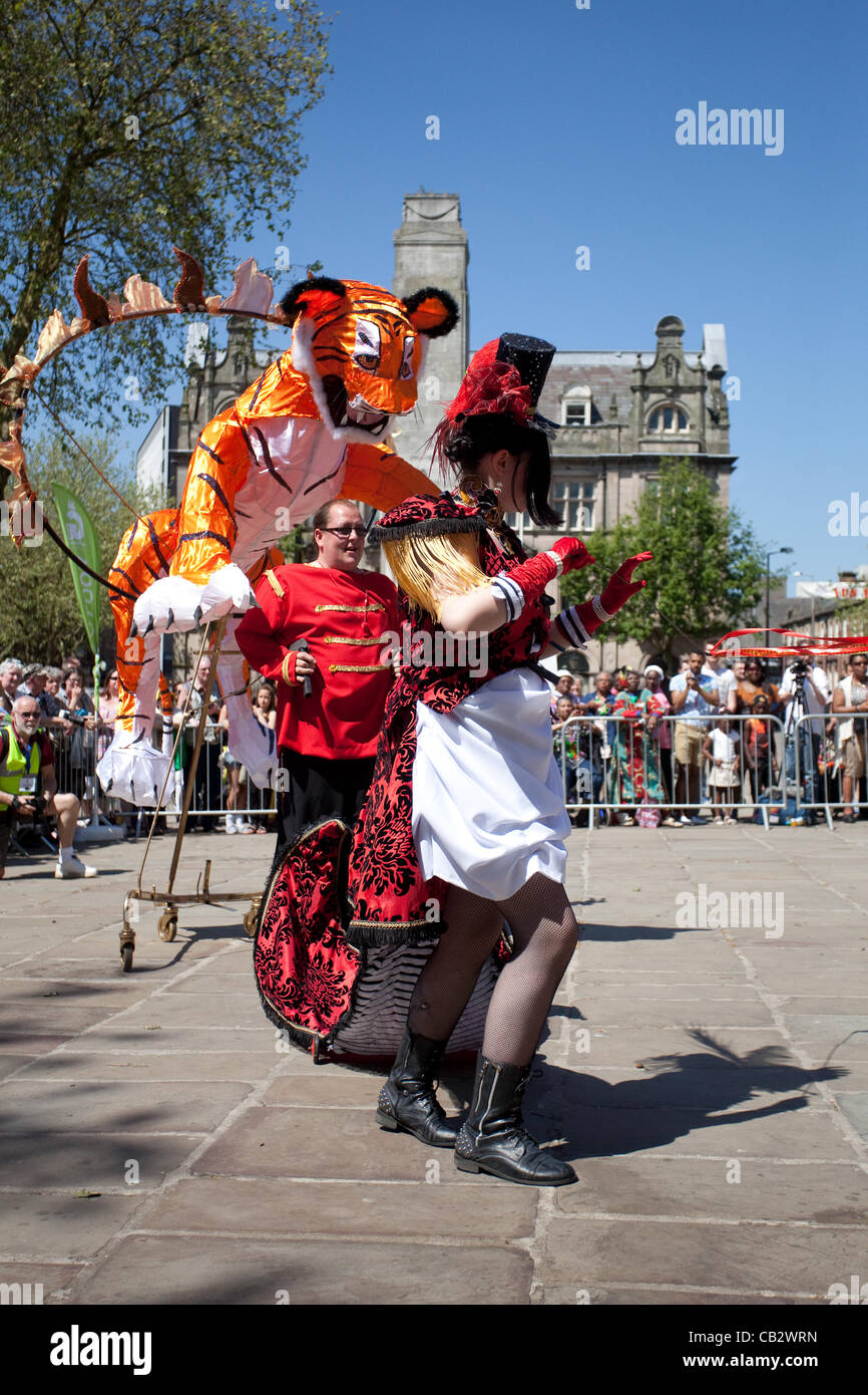 Preston city centre carnival hi-res stock photography and images - Alamy