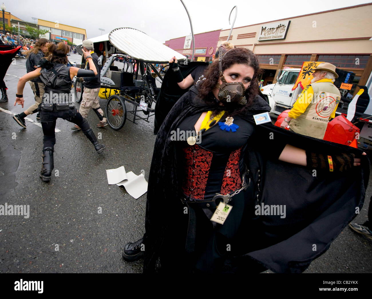 May 26, 2012 - Arcata, CA, USA - Crew members from 