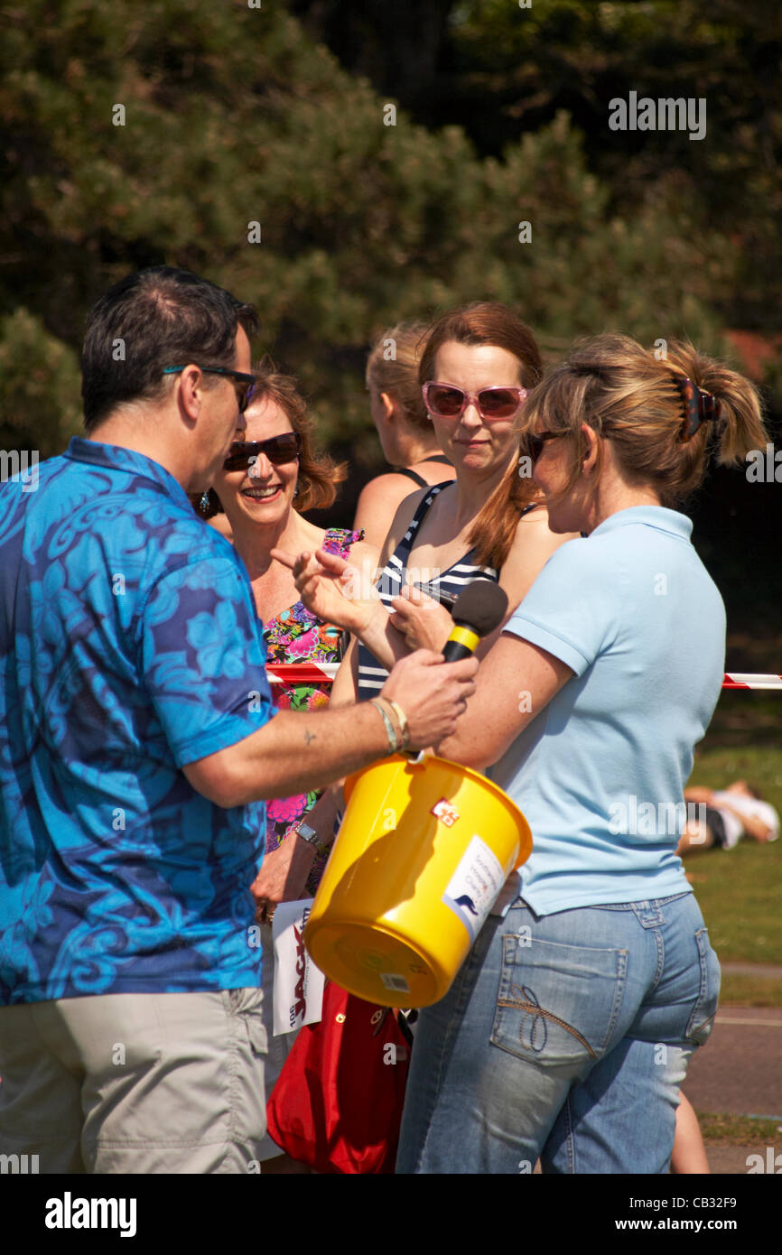 Poole, Dorset, UK Sunday 27 May 2012. Debra Stephenson, actress and