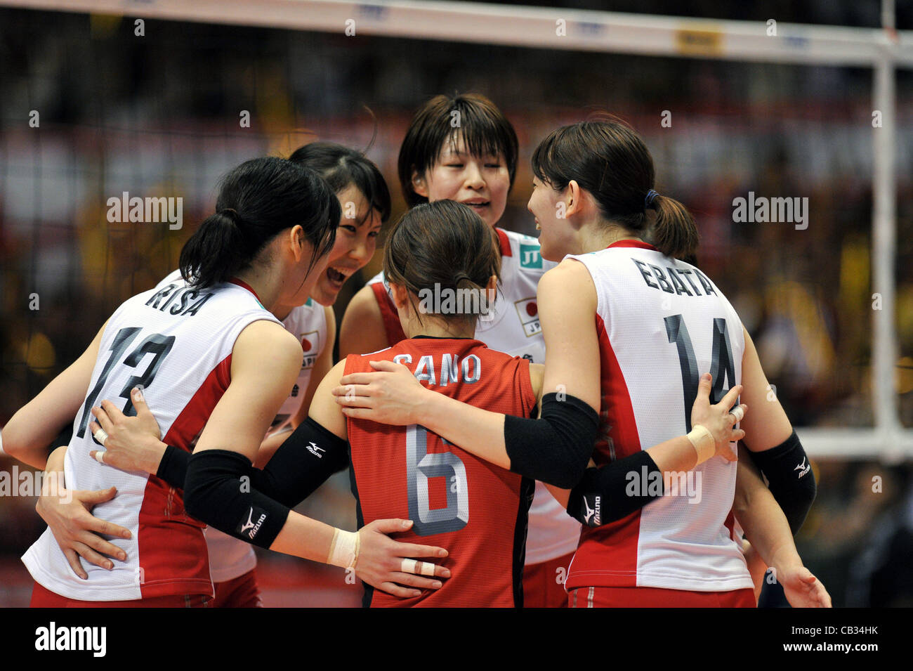 Japan Women's Volleyball Team Group (JPN), MAY 27, 2012 Volleyball FIVB the Women's World
